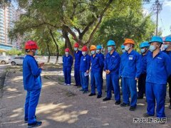 华电完美体育佳木斯热电厂热力公司未雨绸缪 开展防汛应急演练