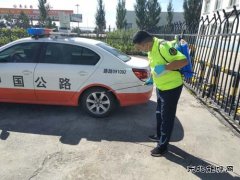 恰库尔图超限检测站治超、值守两手抓，全力打好疫情防御战