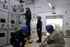 葫芦岛热电公司：开展“突发人身触电事故”应急演练