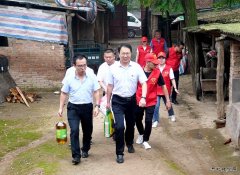 蒲白热电公司：共建文明新农村 互惠互利真扶贫