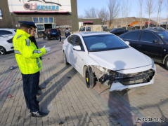 阿勒泰执法支队富蕴执法大队成功破获一起损坏公路路产逃逸案件