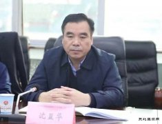 蒲白矿业公司党委书记、董事长沈显华一行到建庄矿业调研指导工作