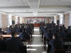 蒲白矿业公司副总经理王军胜到西固煤业宣讲十九届五中全会精神