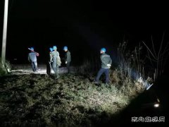10千伏线路故障会泽供电局夜间忙抢修