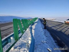 富蕴执法大队联合多部门扎实开展“春运”道路安全隐患排查工作