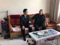 中煤矿建集团党委委员、副总经理徐辉东走访慰问退休老党员