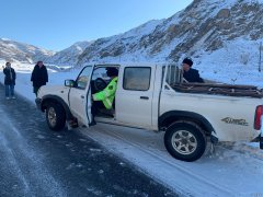 阿勒泰执法支队北屯执法大队寒冬为民暖人心