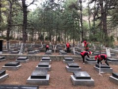 蒲白西固煤业团委开展“学党史 强信念“主题团日”活动