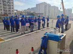 中铁五局合肥市轨道交通2号线东延线1标项目部开展交通事故应急演