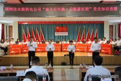 佳木斯供电公司：举办“奋斗百年路·启航新征程”党史决赛