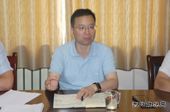 矿业公司总经理王军胜到煤化运营公司调研指导