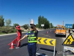 阿勒泰执法支队北屯执法大队扎实开展公路安全隐患排查活动