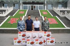 朔煤小峪煤业公司“八一”前夕走访慰问怀仁市人武部