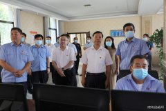 渭南市委常委、统战部部长、政法委书记樊存弟到西固煤业调研