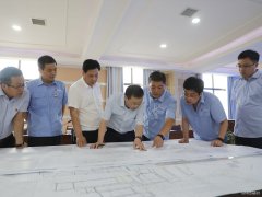 蒲白矿业公司总经理王军胜一行调研指导西固煤业生产接续工作