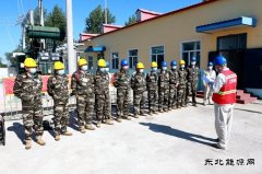 黑龙江兴凯湖供电分公司：“党建+”激发秋季检修红色动力