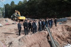 蒲白矿业公司调研指导讯后建庄矿业安全维稳工作