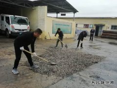 蒲白西固煤业供应科：补漏洞 除隐患 扎实做好雨季“三防”工作