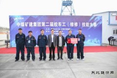 中煤三建二十九处职工荣获中煤矿建集团绞车工技能大赛二等奖