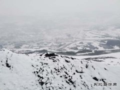 摄影作品：雪后西露天矿