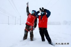 兴凯湖供电公司：无惧风雪开展“特巡” 可靠供电保民生