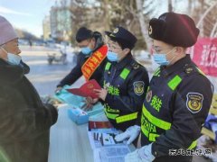 阿勒泰执法支队哈巴河执法大队：开展普法宣传，提升法律意识