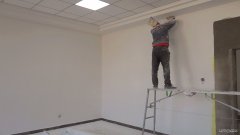 潞宁煤业旧联建楼改造 首批队部已搬新家