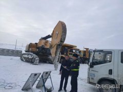 北屯执法大队以“三个加强”扎实做好涉路工程冬季施工安全宣传