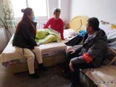 蒲白马南社区：疫情无情 社区有爱！您若需要 完美体育一直都在……