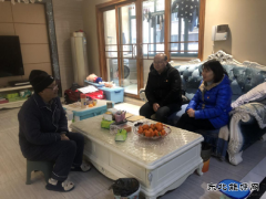 江西建工三建开展春节前走访慰问活动