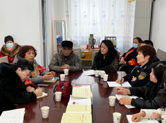 北屯执法大队开展“听老党员讲党课 感悟初心使命”主题活动