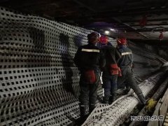 涌鑫矿业公司：攻坚克难决胜133101工作面末采工作