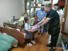 蒲白中心社区：入户慰问暖人心  满满关爱暖童心