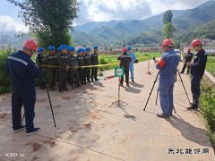 会泽供电局治理涉电公共安全隐患确保行人安全通行