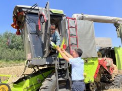 蒲白矿业技校联合党委：血麦农收送清凉 嘱咐安全鼓干劲