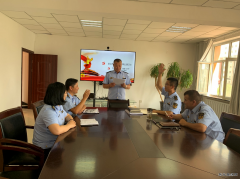 富蕴执法大队党支部开展“党建+业务”法律法规知识竞赛