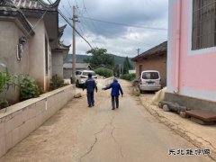 会泽供电局者海供电所上门服务80旬独居老人