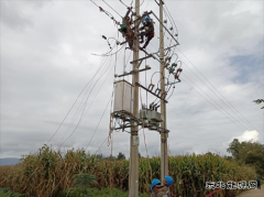 会泽供电局新增变压器助力乡村振兴