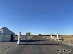 库尔特乡布拉特村党员干部坚守疫情防控第一线