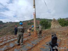 会泽供电局新增变压器保障山区村民温暖过冬