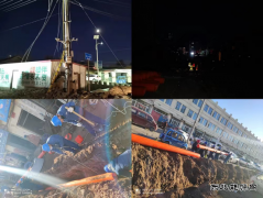 巴林左旗供电公司：外力破坏电网很“受伤”, 供电服务奋战抢修忙