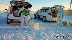 富蕴执法大队风雪中的坚守，严寒中的温暖