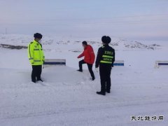 阿勒泰执法支队哈巴河执法大队：开展联合巡查 确保交通安全