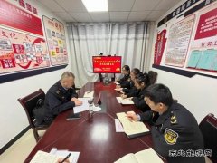 哈巴河执法大队：党课到基层用理论武装头脑  让理论促事业发展