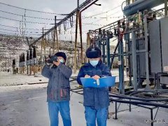 图片新闻：国网黑龙江水电总厂开展寒潮特巡检查