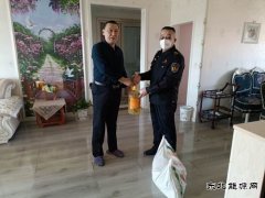 阿勒泰执法支队青河执法大队开展春节期间走访慰问活动
