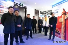 江西省政协副主席、民盟省委会主委辜清到江西建工一建调研