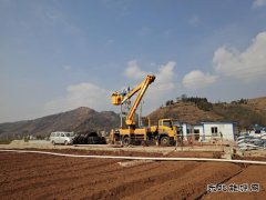 会泽供电局新增变压器解决300亩高标准农田农灌用电