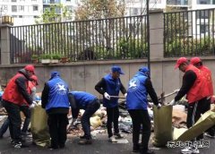 江西建工二建开展平安志愿者活动