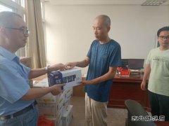 中铁五局华南公司合肥地铁2号线项目部端午慰问一线职工